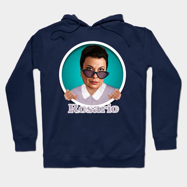 Will & Grace - Rosario Hoodie by Zbornak Designs